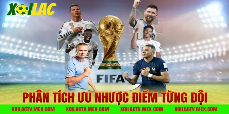 Phân tích ưu nhược điểm từng đội